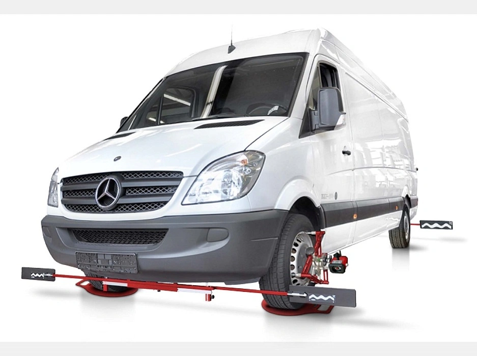 Электронный стенд измерения углов установки колес, положения осей, геометрии рам Cam-aligner Mersedes-Benz CA MB K Сход развал для грузовых 